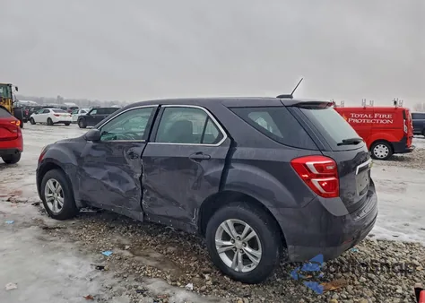 2016 Chevrolet Equinox Ls from USA, damaged, VIN 2GNALBEK7G6310379